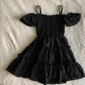 Shein black dress